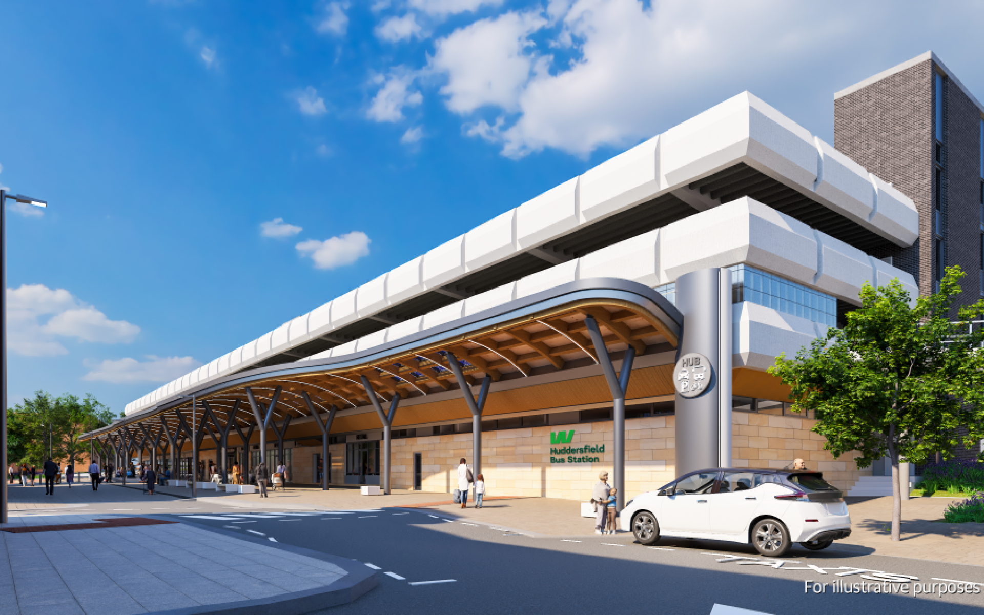 HJCE has won a contract to support the £27 million plan to transform Huddersfield Bus Station.